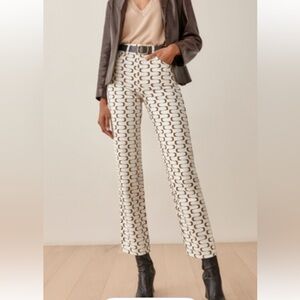Reformation Mod High Rise Straight Jeans 28